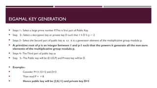 Description of Elgamal cryptosystem.pptx