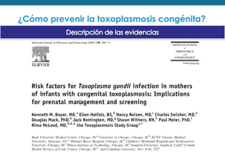 ¿Han sido siempre así los cuidados prenatales y la atención al embarazo?Protocolo de seguimiento de embarazo en Atención Primaria (Área 10 de Madrid):…“En caso de seronegatividad al toxoplasma se deben extremar las precauciones para evitar una primoinfección: evitando la ingesta de carnes crudas, 