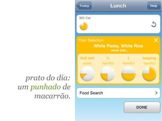 prato do dia:
um punhado de
    macarrão.
 