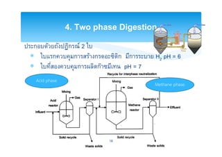 Two Phase Digester การบำบัดน้ำเสียในแต่ละอุตสาหกรรม_JAN_2019 | PDF