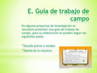 2.esquema para la elaboracion de un proyecto de investigacion | PPTX