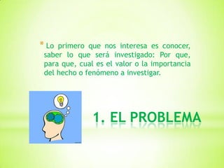 2.esquema para la elaboracion de un proyecto de investigacion | PPTX