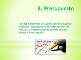 2.esquema para la elaboracion de un proyecto de investigacion | PPTX