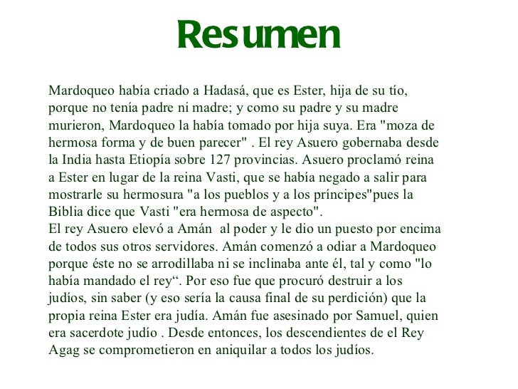 ester biblia resumen 2 esther sara camacho ester biblia resumen 2 esther sara camacho