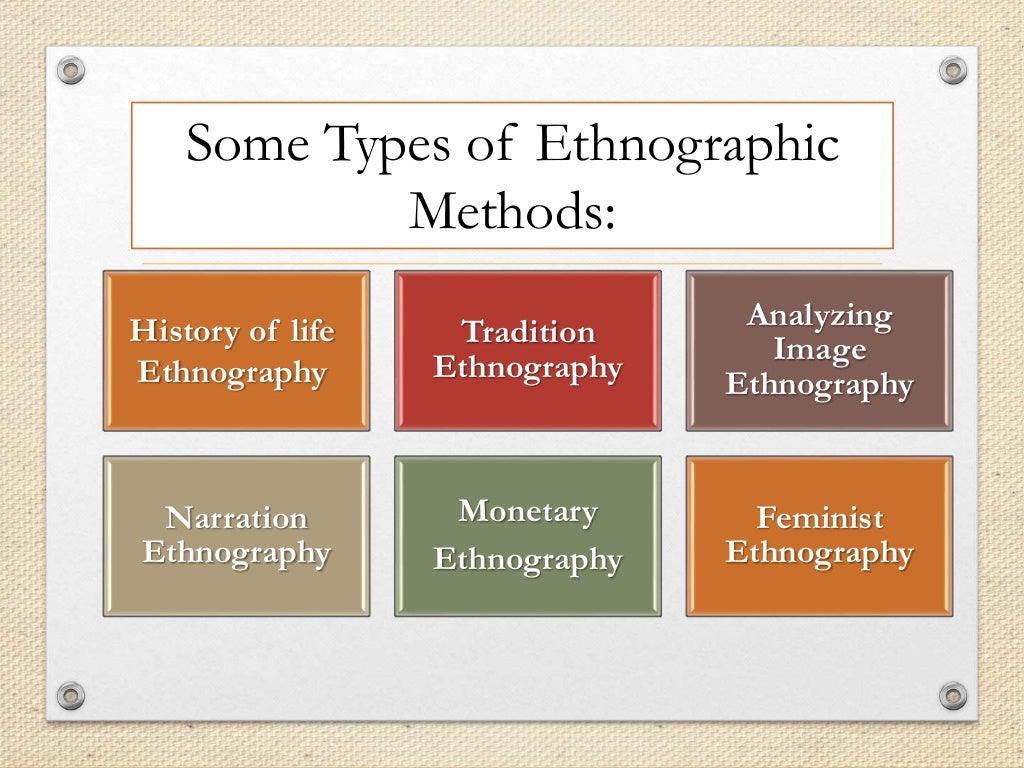 Ethnography of education
