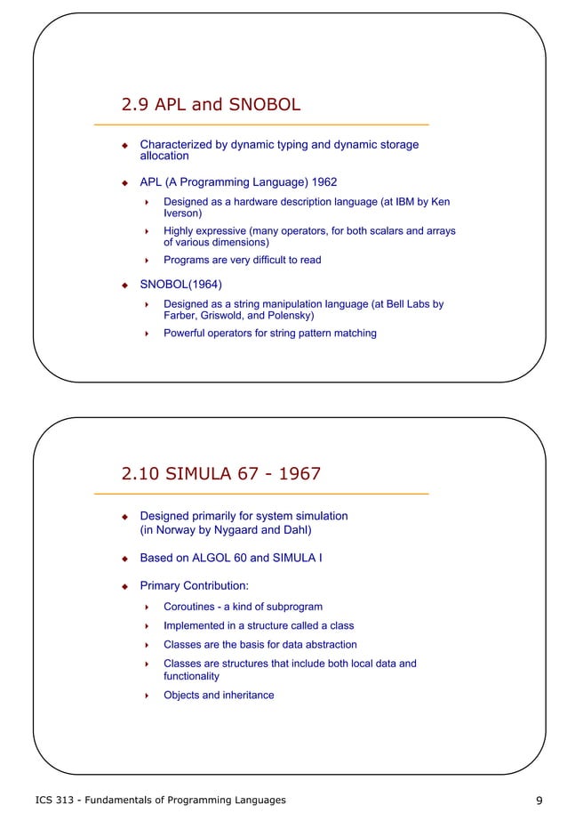 2 evolution of the major programming languages | PDF