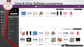 Drag & Drop Software programma
 