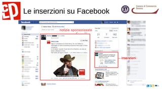 Le inserzioni su Facebook
 