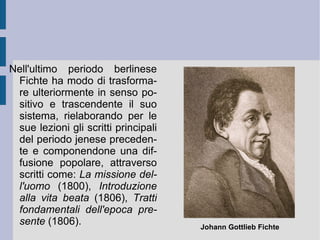 Riconseguire l'unità dell'infinito, attraverso la continuità del movimento oppositivo, che guardando e puntando all'ideale sommo della libertà, la realizza attraverso la costituzione di un'immagine di eguaglianza, che fa convogliare a sé sia il movimento della creatività e della produzione naturale, sia quello della razionalità, senza scissione e separazione (né tanto meno contrapposizione).  