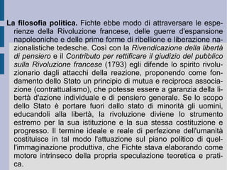 Ricapitolando: 1. L'Io assoluto pone se stesso. 2. L'Io assoluto pone il non-Io. 3. L'Io assoluto oppone in se stesso ad un io-divisibile un non-io divisibile.  