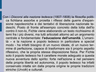 L'unità dell'opposizione reciproca fichtiana rappresenta quindi la sostanza ed il motore del movimento determinativo e dialettico dell'Io assoluto. Come spirito esso si capovolge in natura (tesi); come soggetto che nella natura si libera ed edifica il proprio mondo superiore esso vale e funziona come superamento dell'opposizione costituita dalla natura causale stessa (superamento dell'antitesi); come spirito che ritrova e si ricongiunge con se stesso esso si ricostituisce come assoluto (sintesi). Assoluto che continua ad auto-determinarsi, quindi ad incarnarsi, per poi superarsi e ricongiungersi, in un movimento circolare infinito (sostanza e moto metafisico, entrambi infiniti). Fondamenti dell'intera  dottrina della scienza , 1794 