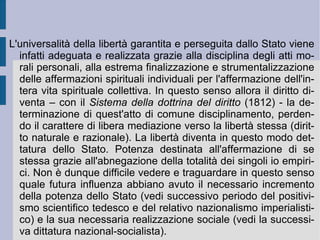 La comprensione ed organizzazione intuitiva è l'intervento di una prima forma e parvenza intellettuale: è poi l' intelletto  successivamente ad intervenire sul quadro inizialmente disposto, per applicare una rete stabile di relazioni categoriali, che portano il soggetto a diventare consapevole della presenza e dell'azione rappresentativa di una finalità interna al processo stesso della conoscenza. L'azione per la quale viene prodotta una molteplicità variabilissima di rappresentazioni è il  giudizio . L'atto finale della finalità interna al processo conoscitivo, il momento in cui il soggetto addiviene alla mediazione conclusiva con se stesso, diventando perciò consapevole (auto-consapevolezza) prende infine il nome di  ragione . Grazie alla sintesi finale della ragione il soggetto opera consapevolmente la rappresentazione in generale dell'oggetto.  