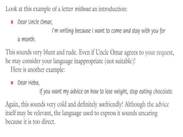 2 Format Of A Friendly Letter