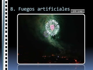 7. Como fotografiar rayosf/ 8     30 seg