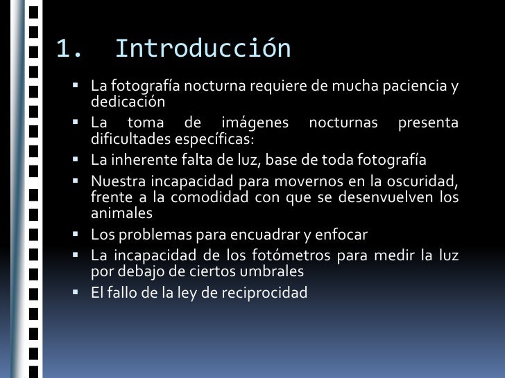 Resultado de imagen de INTRODUCCIÃN A LA FOTOGRAFÃA NOCTURNA"