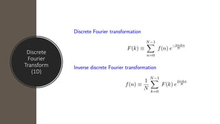 Digital Image Processing - Frequency Filters | PPTX