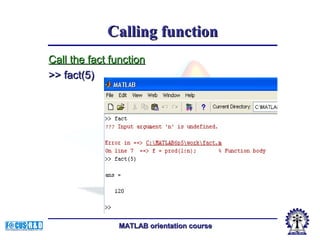 Matlab-fundamentals of matlab-2 | PPT