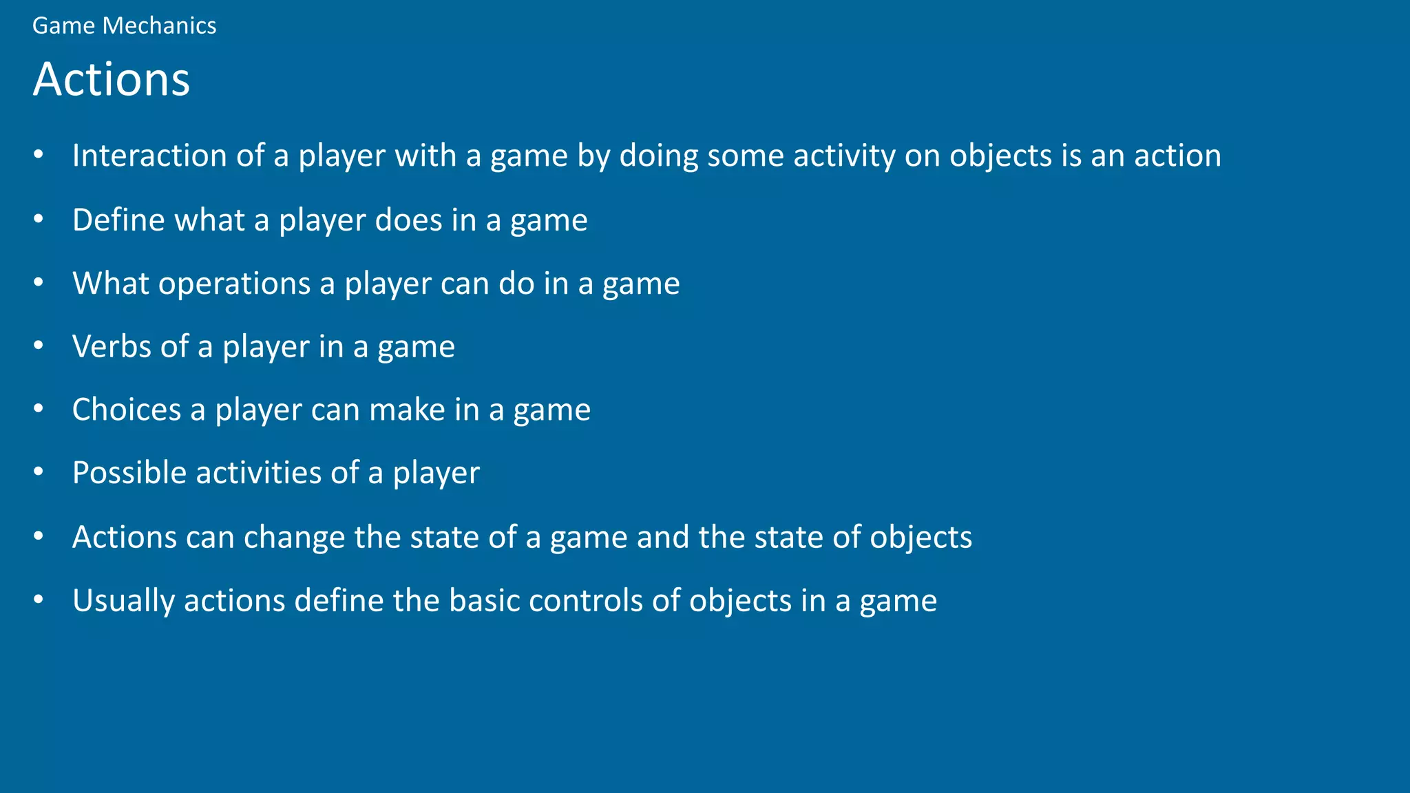 2-Game Design (Game Design and Development) | PPT