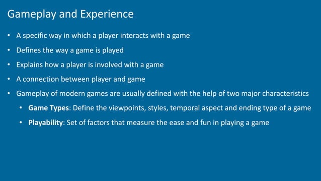 2-Game Design (Game Design and Development) | PPT