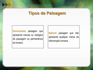 Paisagens Naturais