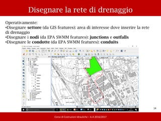 Swmm Outfall Come dimensionare una rete di fognatura bianca usando GISWATER | PDF