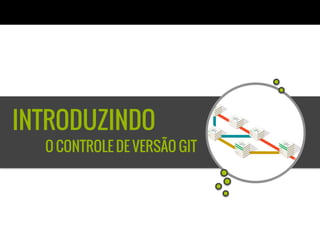 INTRODUZINDO
  O CONTROLE DE VERSÃO GIT
 