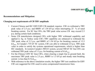 Rrrv Graph Transient recovery voltage and rate of rise | PDF