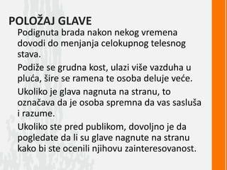 Govor tela | PPTX