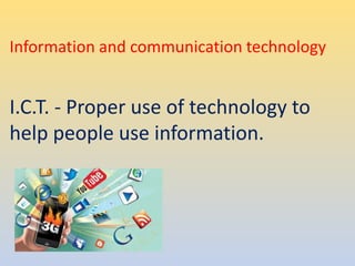 #2 gr. 3- information and communication technology - 2 | PPTX