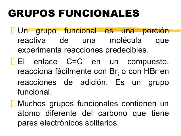 Grupos funcionales