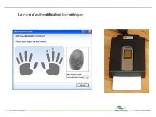 La mire d’authentification biométrique<br />