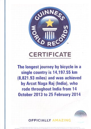 GWR certificate