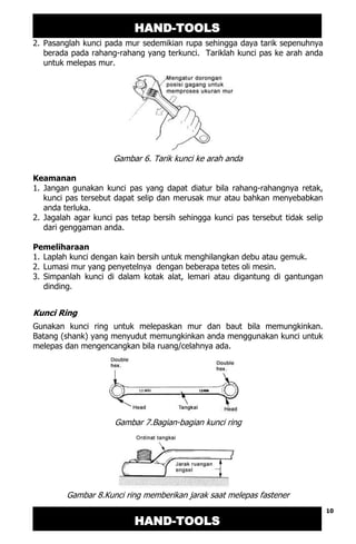 Hand tools dan Kelengkapannya | PDF