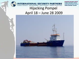 Hijacking Pompeï
April 18 – June 28 2009
 