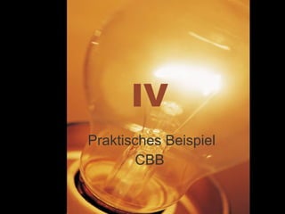 IV Praktisches Beispiel CBB 