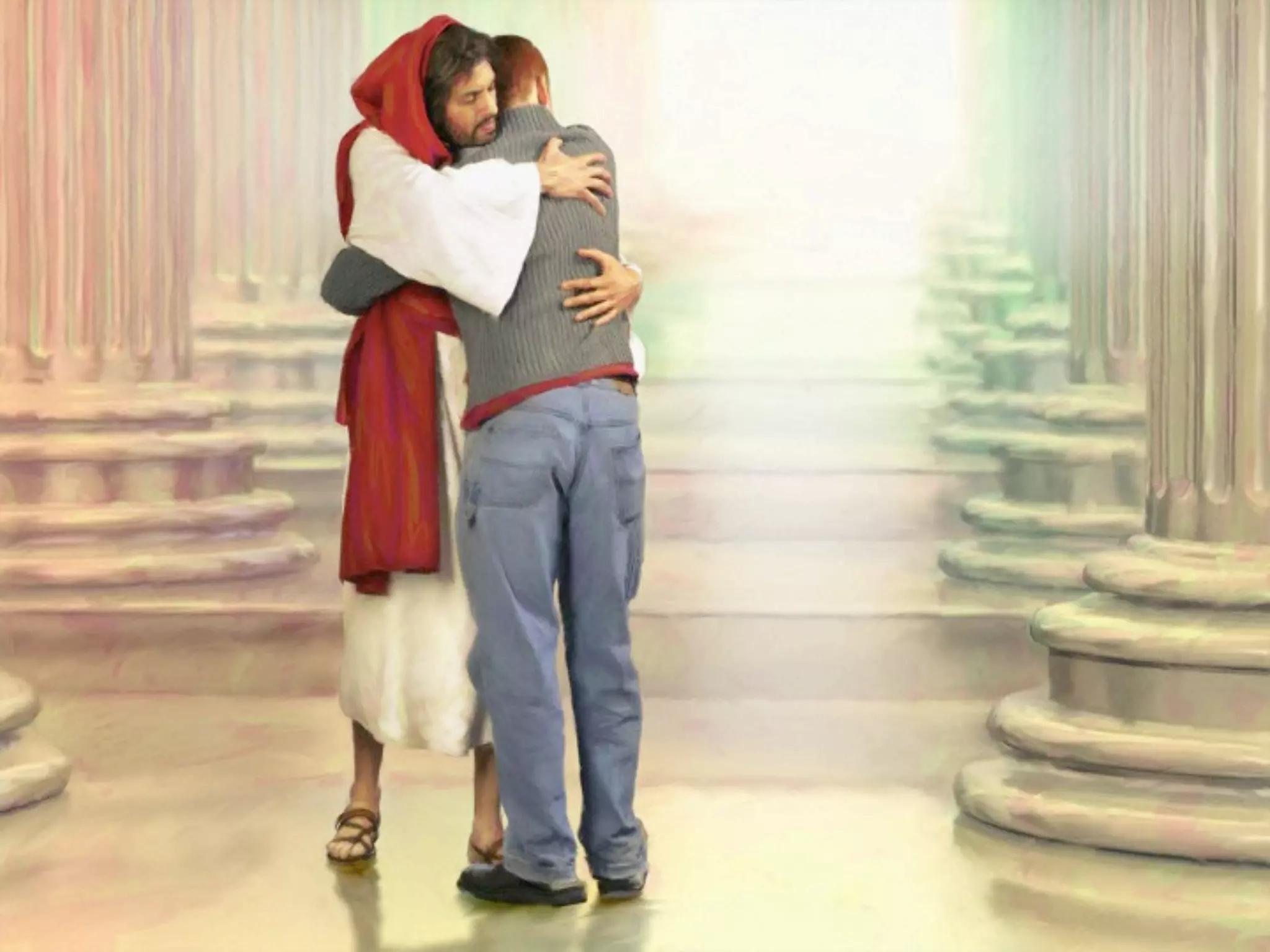 Jesus Hugging Guy
 