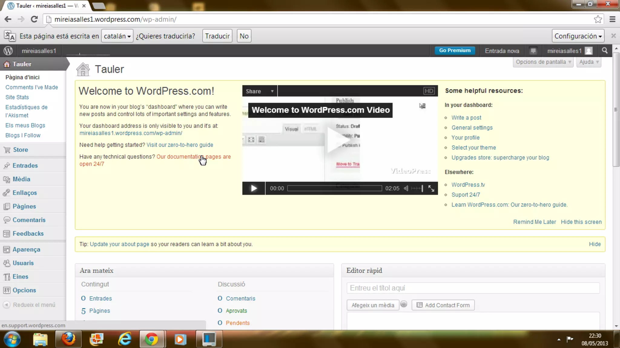 2. how to add a new page in wordpress...
