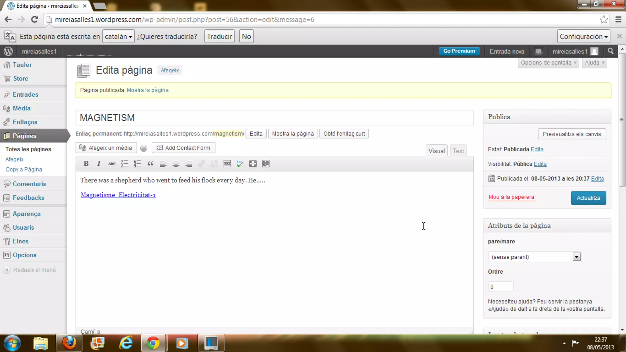 2. how to add a new page in wordpress...