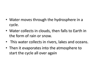 2 hydrosphere
