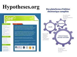 Hypotheses.org
 