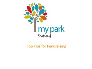 Top Tips for Fundraising
 