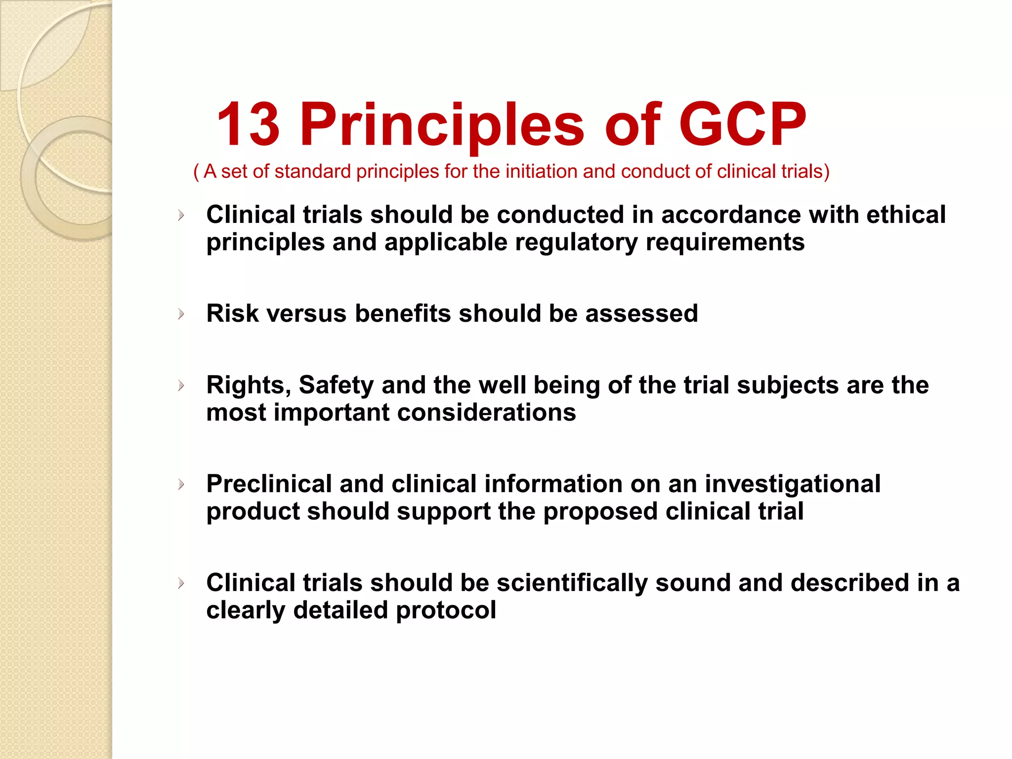 Gcp R3 Principles ICH GCP | PPTX