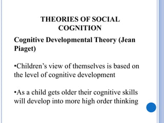 Identity formation and social cognition