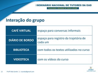 Interação do grupo12Profª Iêda Sande  ||  icsande@gmail.com