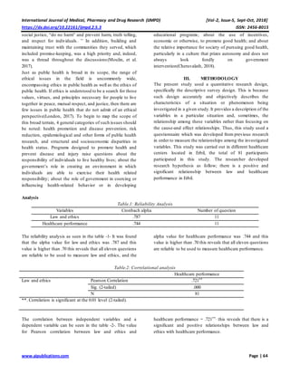 Law and ethics in public health | PDF