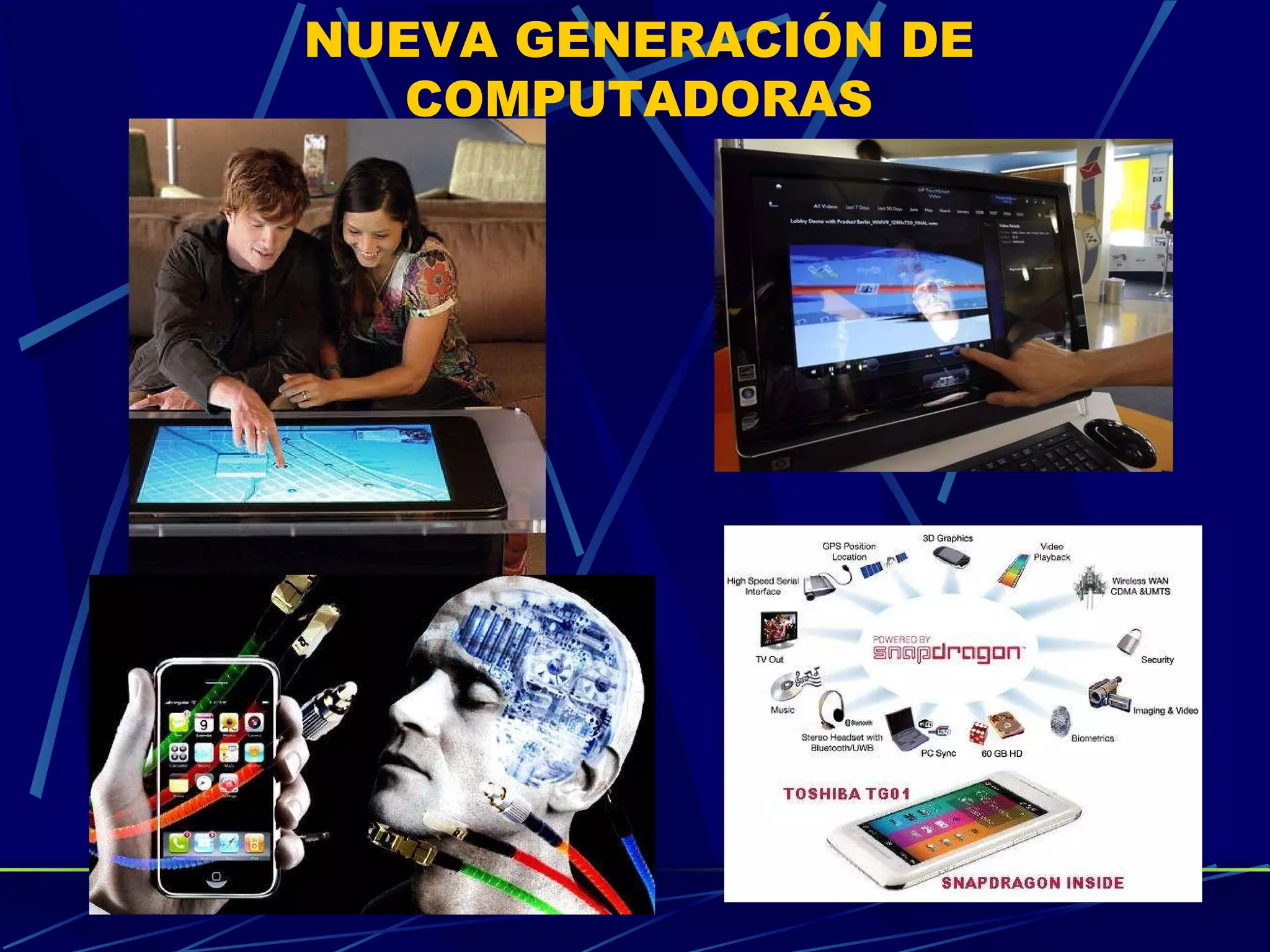 NUEVA GENERACIÓN DE COMPUTADORAS 