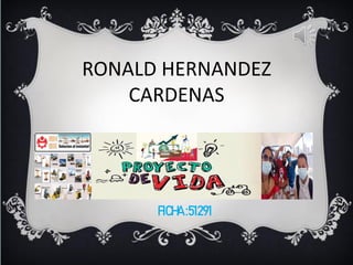 RONALD HERNANDEZ
CARDENAS
FICHA :51291
 