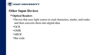 Introduction to Computer - Input Devices | PPTX