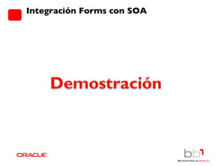 Integración Forms con SOA 