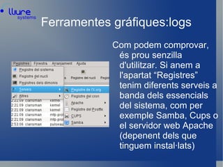 lsusb:  Mostra tots els dispositius USB connectats a la nostra màquina. 